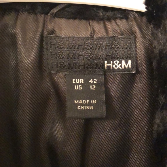 Black fur blazer - Picture 4 of 4